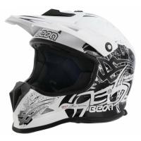 Beon Шлем МХ-17 White/Black в Барнауле