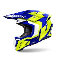 Airoh Шлем Twist 3 Dizzy Blue/Yellow Gloss в Барнауле