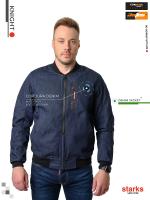 Starks EF56 Мотокуртка джинсовая Knight темно-синий в Барнауле