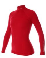 Brubeck Футболка женская дл.рукав Wool Merino 78% Малина в Барнауле