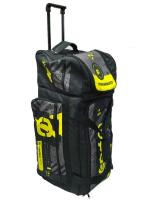 Grom Сумка для экипировки с колесами MX1 Gearbag Fragments Neongrey в Барнауле