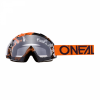 Oneal Маска B-10 Pixel Orange/White Clear в Барнауле