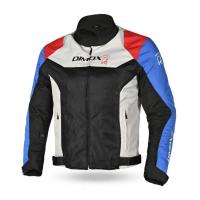 Dimox Мотокуртка текстиль City Traveler Mens Black/Blue/Red в Барнауле