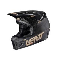 Leatt Шлем кроссовый Moto 9.5 Carbon Kit V26 Black в Барнауле