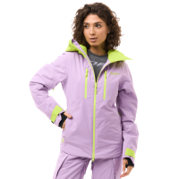 Dragonfly Куртка горнолыжная утепленная Gravity Woman 2025 Purple-Lime в Барнауле