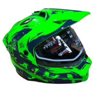 AiM Шлем детский JK802Y Green/Blue в Барнауле