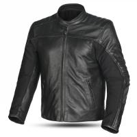 Dimox Мотокуртка Кожа Slayer Mens Non-Perf black в Барнауле