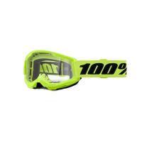 100% Очки подростковые Strata 2 Junior Neon Yellow / Clear в Барнауле