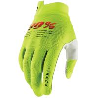 100% Мотоперчатки текстильные ITrack Fluo/Yellow в Барнауле