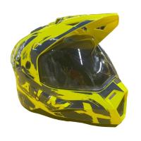 AiM Шлем детский JK802Y Yellow/Blue в Барнауле