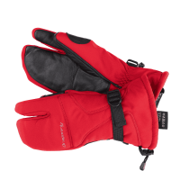 Dragonfly  Варежки снегоходные DF Snowmobile Mittens Red в Барнауле