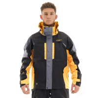 Dragonfly Куртка мембранная Quad Pro Black-yellow в Барнауле