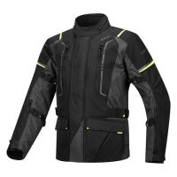 LS2 Мотокуртка мужская Narvik Man Jacket серо-черно-желтый в Барнауле