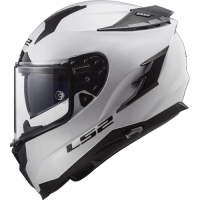 LS2 Мотошлем интеграл FF327 Challenger mono Белый в Барнауле