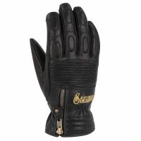 Segura Перчатки кожаные женские Lady Sultana Black Edition Black в Барнауле