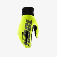 100% Мотоперчатки текстильные Hydromatic Waterproof Glove Neon Yellow в Барнауле