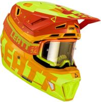 Leatt Шлем кроссовый Kit Moto 7.5 V23 Citrus в Барнауле