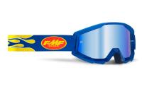100% Очки FMF Powercore Flame Navy Зеркальная/Синяя линза в Барнауле