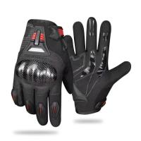 Ones Again Перчатки текст MG07-CF black-red в Барнауле