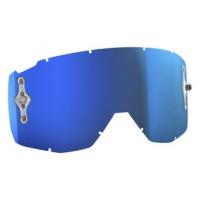 Scott Линзы Hustle MX SGL WKS/OTG electric blue chrome в Барнауле