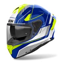 Airoh Мотошлем Spark 2 Chrono Blue/Yellow Gloss в Барнауле