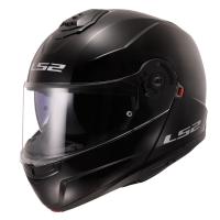 LS2 Мотошлем FF908 Strobe II Solid Gloss Black в Барнауле