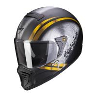Scorpion Exo Мотошлем HX1 Ohno Черный Матовый/Белый/Золотистый в Барнауле
