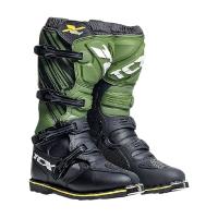 TCX Мотоботы X-Blast P96 Black/Green/Yellow в Барнауле
