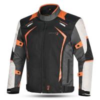 Dimox Мотокуртка текстиль Horizon Mens Orange/Black в Барнауле