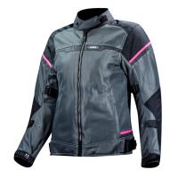 LS2 Мотокуртка женская Riva Lady черно-темно-серо-розовый в Барнауле