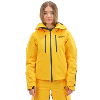 Dragonfly Куртка утепленная Gravity Premium Woman Yellow-Dark Ocean в Барнауле