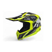AiM Шлем RH855 Carbon Terrain Black/Yellow в Барнауле
