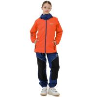 Dragonfly Комплект дождевой (куртка брюки) Active Teenager Orange - Blue (мембрана) в Барнауле