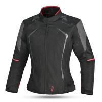 Dimox Мотокуртка текстиль Horizon Women Black/Red в Барнауле