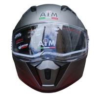 AIM Шлем интеграл JK320 Grey Metal в Барнауле