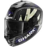 Shark Шлем Spartan RS Stingrey Mat Antracite/Antracite/Blue в Барнауле