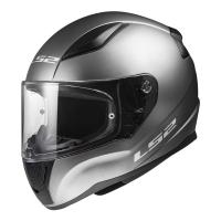 LS2 Мотошлем FF353 Rapid II Solid Matt Titanium серый матовый в Барнауле