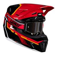 Leatt Шлем кроссовый  7.5 V26 Red + очки Velocity 4.5 в Барнауле