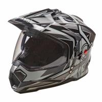 AIM Шлем кросс/эндуро JK802S Black/Grey/White в Барнауле