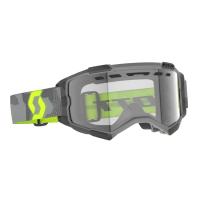 Scott Очки Fury Enduro light grey/neon yellow/clear в Барнауле