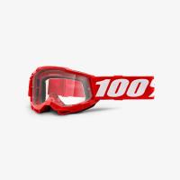 100% Очки подростковые Accuri 2 Youth Gggle Red Clear Lens в Барнауле