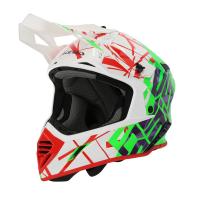 Acerbis Шлем кроссовый X-Track 22-06 Green/White в Барнауле