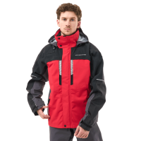Dragonfly Куртка мембранная Quad Pro Man 2025 Red - Black - Grey в Барнауле