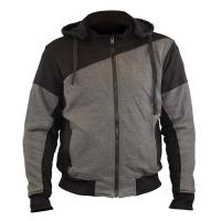 MCP Мотокуртка мужская Hoody серо-черный в Барнауле