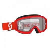 Scott Очки кроссовые Primal clear red/white clear works в Барнауле