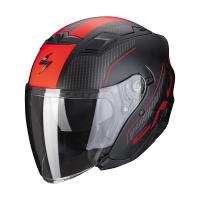 Scorpion Exo Мотошлем Exo-230 Condor Черный Матовый/Красный/Карбон в Барнауле