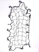 STARKS Сетка багажная NET KVADRO (80/80) Чёрный в Барнауле