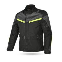 Dimox Мотокуртка текстиль Tour Tech Mens Black/Grey/Yellow в Барнауле