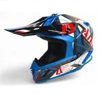 AiM Шлем RH855 Carbon Razor Blue/Red в Барнауле