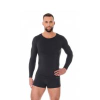 Brubeck Футболка мужская дл.рукав Comfort Wool Графит в Барнауле